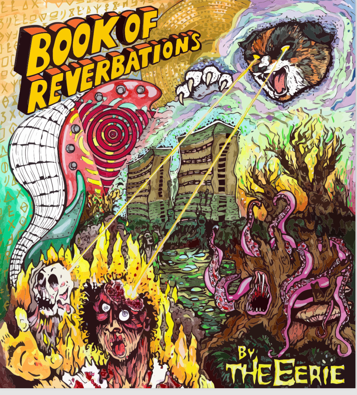 Digital design album cover